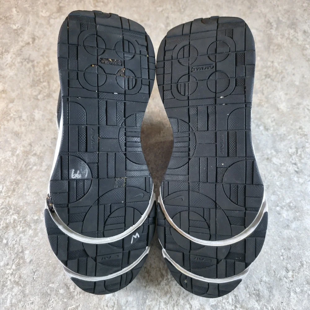 Nike Air Max Interlock Lite Black White Shoes Womens‎ 10 / Mens 8.5 *No Insoles*